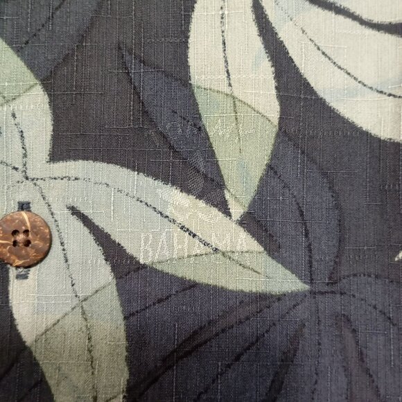 Tommy Bahama Mens Silk Hawaiian Shirt Size L Floral Tropic - Picture 5 of 7